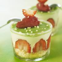 Fraisier au basilic par Fabien Lefevbre