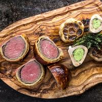 Bœuf Wellington à l'ail confit 