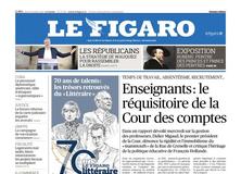 Le Figaro daté du 05 octobre 2017