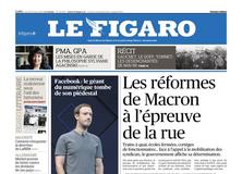 Le Figaro daté du 22 mars 2018