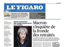 Le Figaro daté du 15 mars 2018