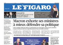 Le Figaro daté du 10 novembre 2017