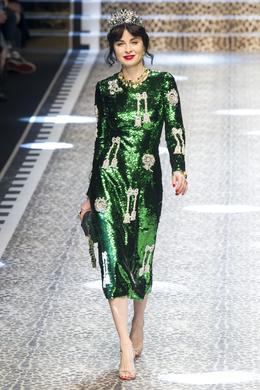 Défilé Dolce & Gabbana automne-hiver 2017-2018, Milan - Look 16.