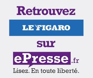Le Figaro en ligne iPad iPhone sur le kiosque ePresse.fr