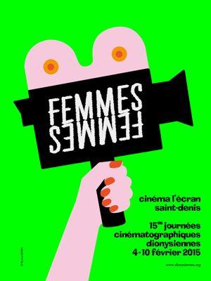 Affiche des 15es Journées cinématographiques dionysiennes