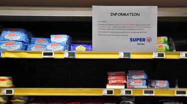 Pénurie de beurre: 30% de la demande non satisfaite