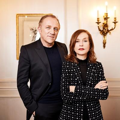 François-Henri Pinault et Isabelle Huppert François-Henri Pinault et Isabelle Huppert