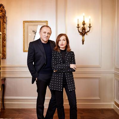 François-Henri Pinault et Isabelle Huppert François-Henri Pinault et Isabelle Huppert