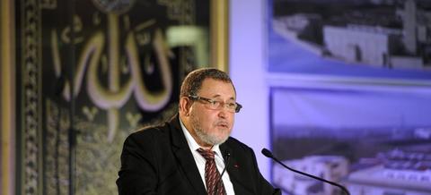 Le recteur de la mosquée d'Evry-Courcouronnes, Khalil Merroun.