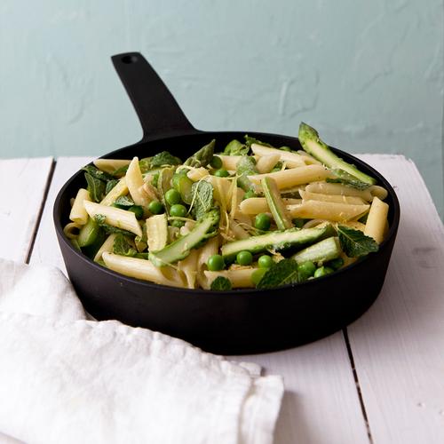 Poêlé de pâtes primavera