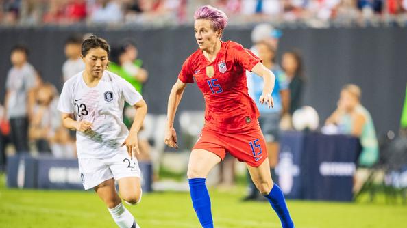 Megan Rapinoe, championne du monde et Ballon d'or