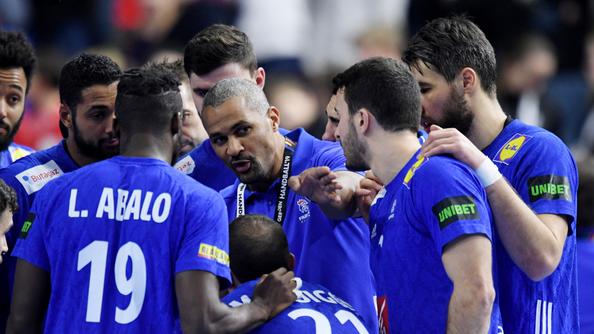 Didier Dinart et ses joueurs