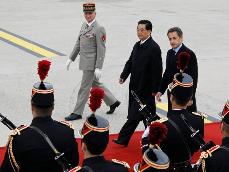 rencontre sarkozy hu jintao