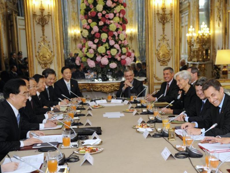 rencontre hollande hu jintao