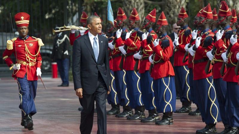 rencontre mandela obama