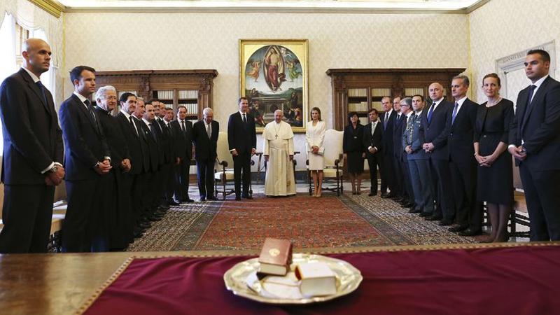 rencontre avec le pape au vatican