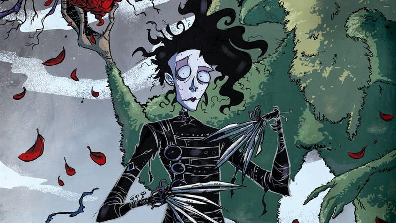 Edward Aux Mains D Argent Dessin Une suite d'Edward aux mains d'argent... en comics