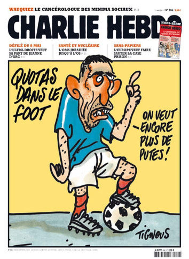 Charlie Hebdo et Ribéry
