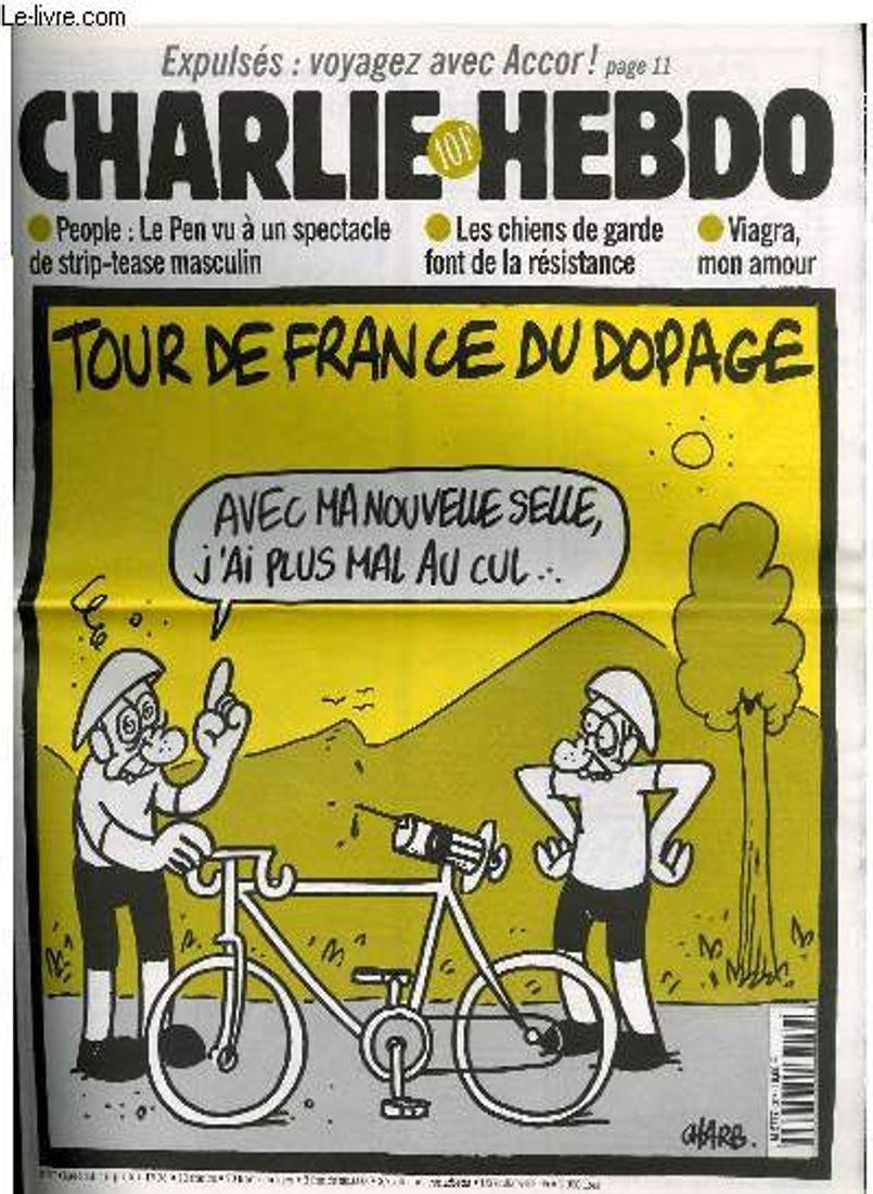 Charlie Hebdo et le dopage dans le Tour de France