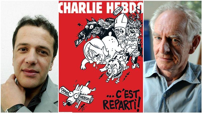 Ali Dilem et René Pétillon ont rejoint l'équipe de <i>Charlie Hebdo</i>.