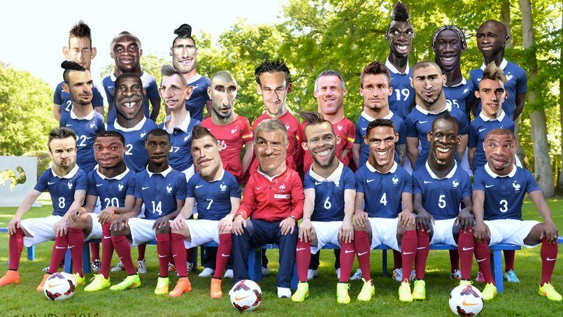 La photo officielle des Bleus