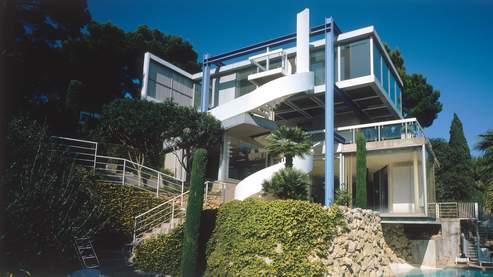 La villa Bloc à Antibes a été construite en 1961 par Claude Parent pour André Bloc. (Dominique Delaunay)