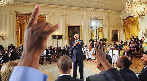 rencontre ali bongo et obama