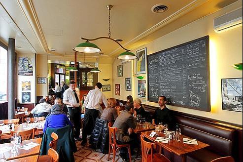 Les 15 meilleurs bistrots de paris Cafeteria vintage chic