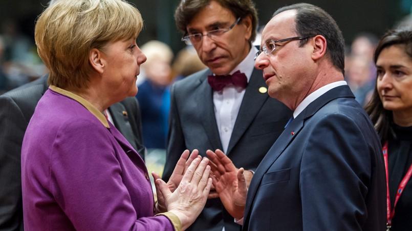 rencontre angela merkel et hollande