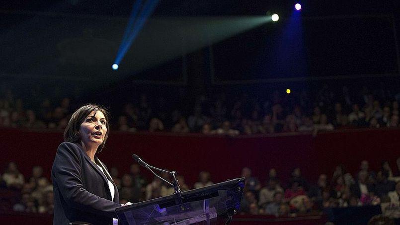 Anne Hidalgo, au Ciruqe d'hiver, jeudi soir.