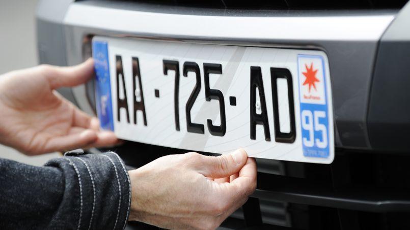 comment avoir une plaque f