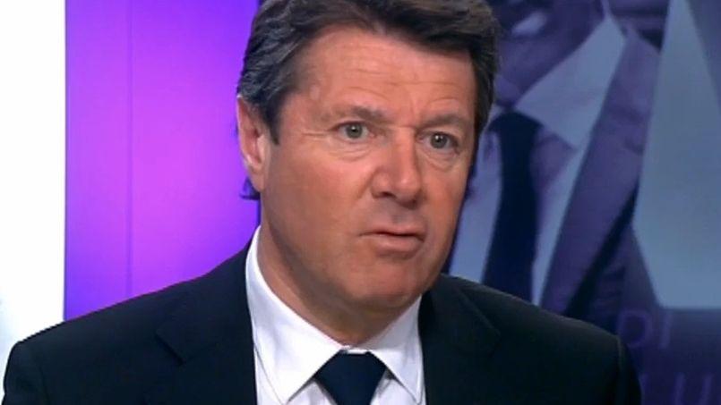 Christian Estrosi sur le plateau de <i>Parlement Hebdo.</i>