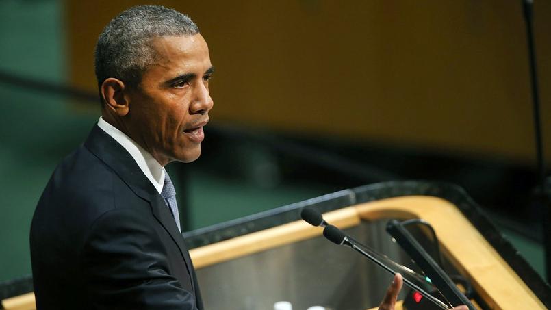 Barack Obama devant les Nations Unies, lundi.