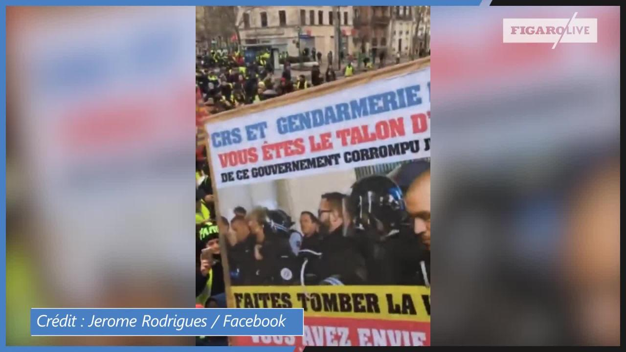 Gilets Jaunes Acte Xii Les Premi Res Images Du Cort Ge En Hommage