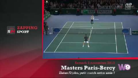 Zap Sport Quand Djokovic donne la leçon à Ibra