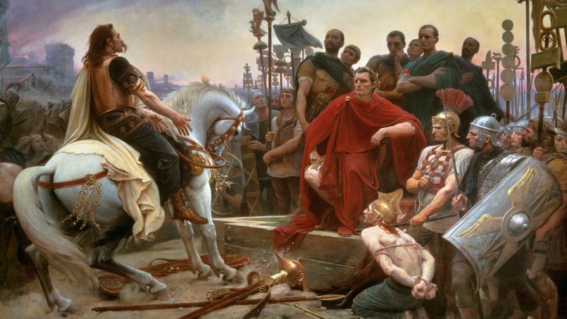 Jules César le vainqueur pressé