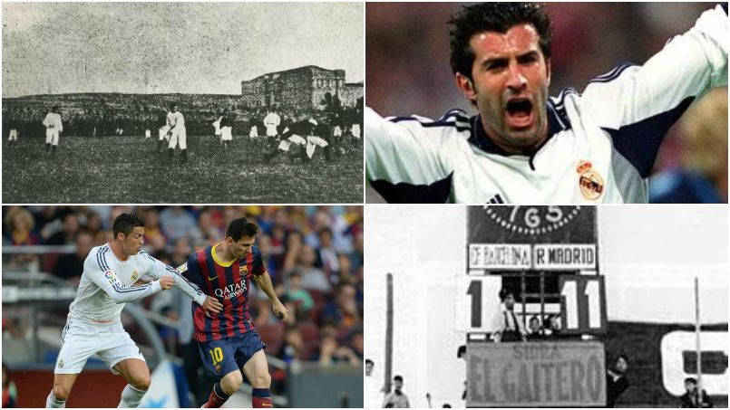 histoire des rencontre real barca