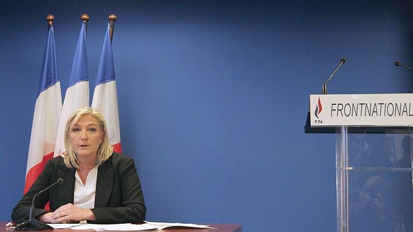 La présidente du FN, Marine Le Pen.