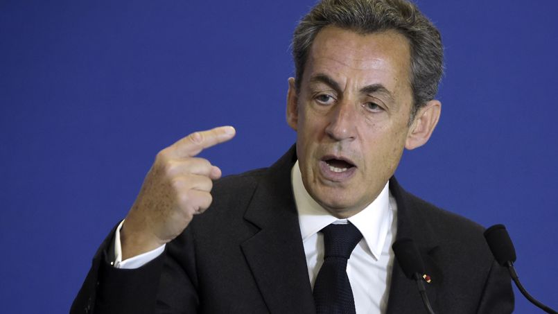 Nicolas Sarkozy, ancien président de la République et président de l'UMP
