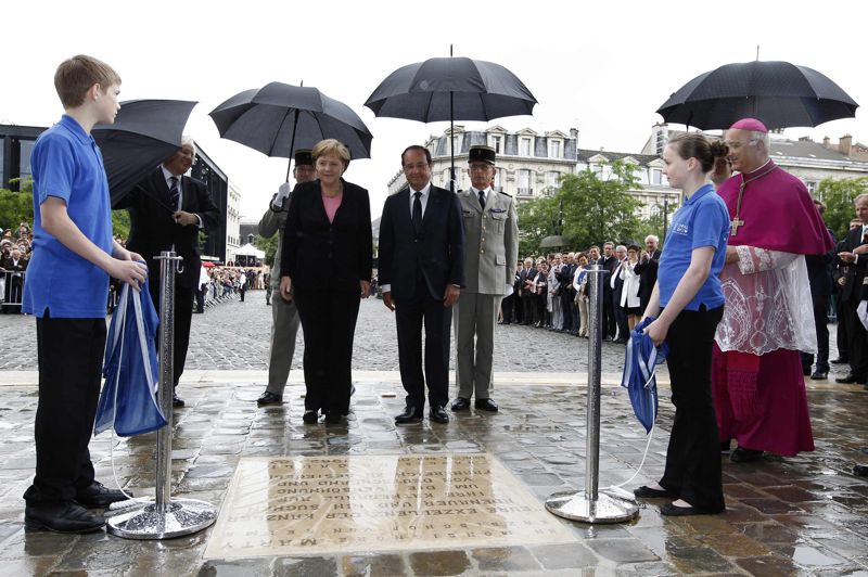 Rencontre reims hollande merkel
