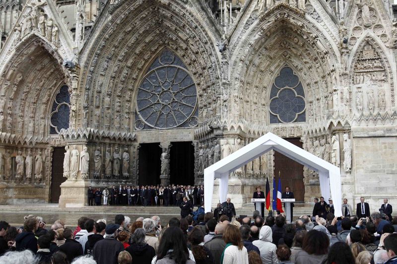 rencontre merkel hollande reims