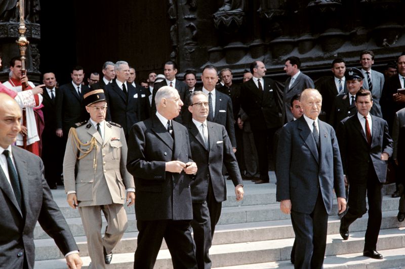 rencontre de gaulle adenauer