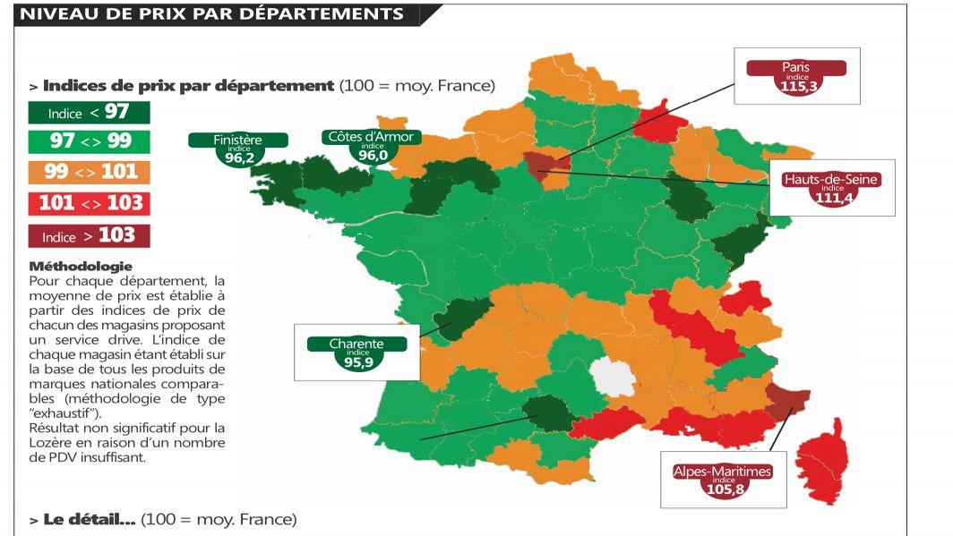 Quels Sont Les Fleuves De France Quels sont les drives les moins chers de France