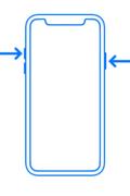 La fuite confirme le design bord à bord sans bouton de l'iPhone X.
