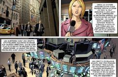 BD extracts the drawings <i> Shadow Banking </ i>, Volume 1 (Glénat).