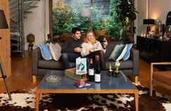A couple subscribed to a "box" specialized in wine.
