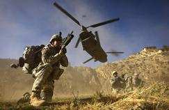 American soldiers during an operation in Afghanistan in 2008.