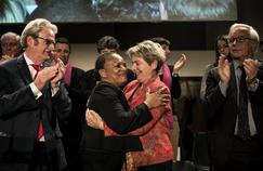 La présidente sortante du conseil régional a reçu le soutien de Christiane Taubira.