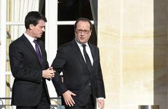 Manuel Valls et François Hollande à l'Élysée le 26 novembre.