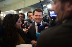Christian Estrosi, dimanche soir, dans son QG de campagne de Marseille.